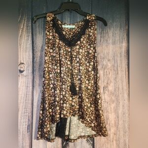 Womens Size Small Maurice's Floral Tank